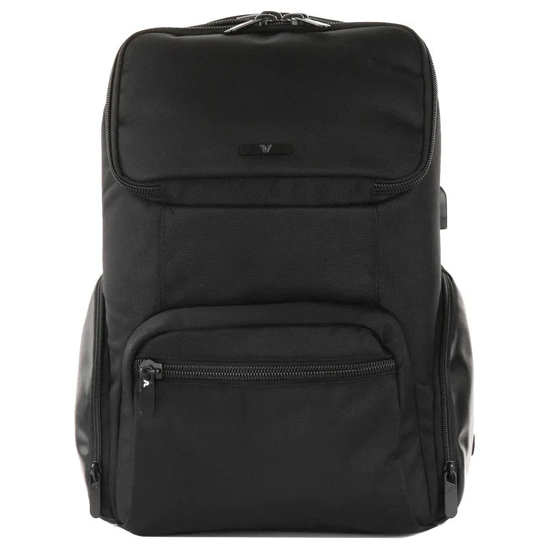Roncato Agency - Mochila 15.6" USB 43 cm (color: negro)