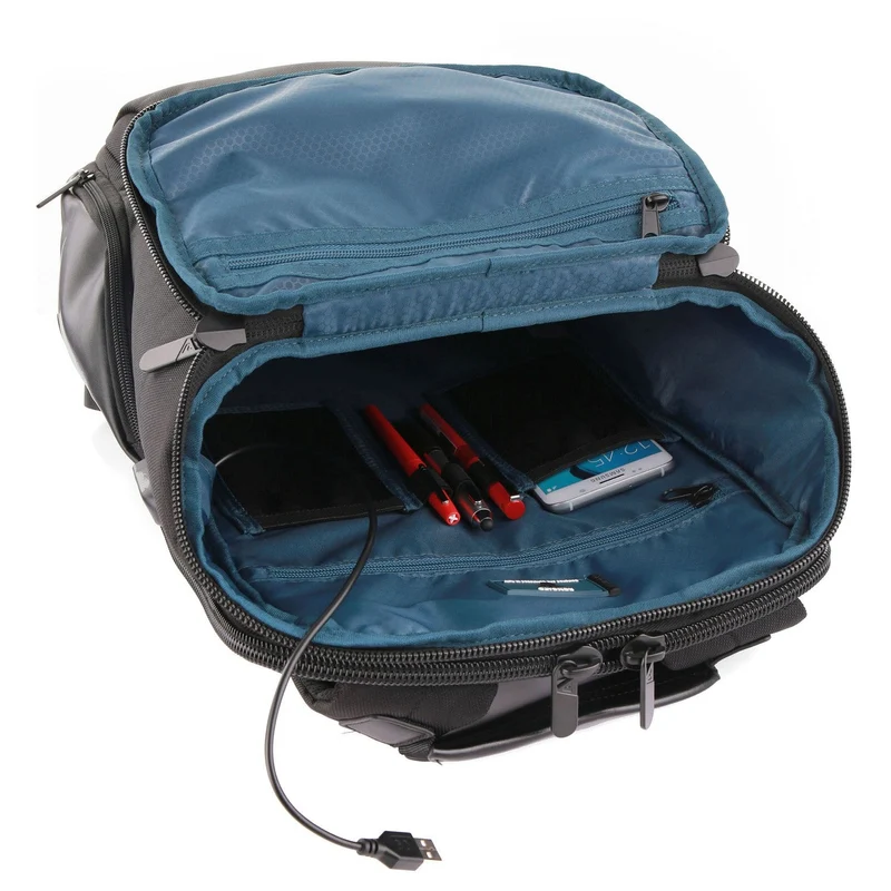 Roncato Agency - Mochila 15.6" USB 43 cm (color: negro)