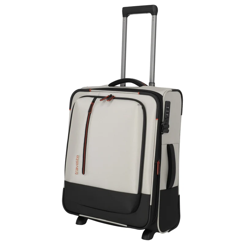 Travelite Crosslite - Trolley de cabina S 2 ruedas 54 cm expandible (natur)
