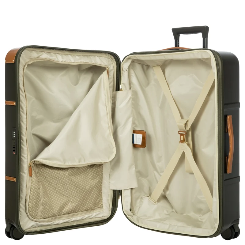 Brics Bellagio - Trolley de 4 ruedas 70.5 cm expandible (olive)