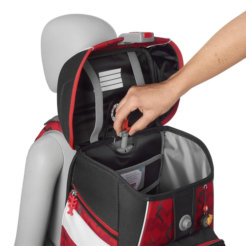 Step by Step Space - Set de mochila escolar 5 piezas (Monster Truck Rocky)