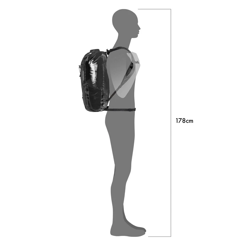 Ortlieb Light-Pack 25 Rolltop - Mochila 47 cm (black)