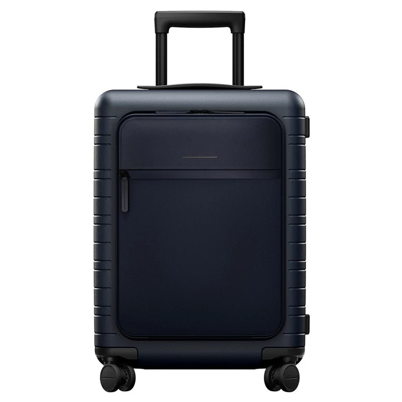 Horizn Studios M5 Essential - Maleta de cabina de 4 ruedas con bolsillo frontal S 55 cm (azul noche)
