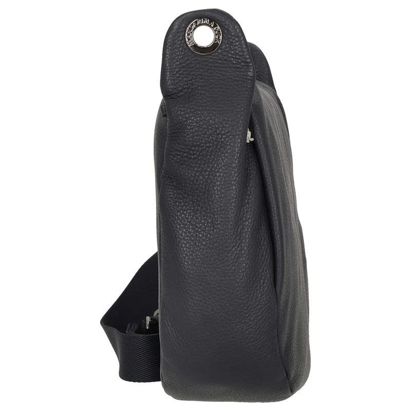 Mandarina Duck Mellow Leather - Bolso bandolera 34 cm (dress blue)