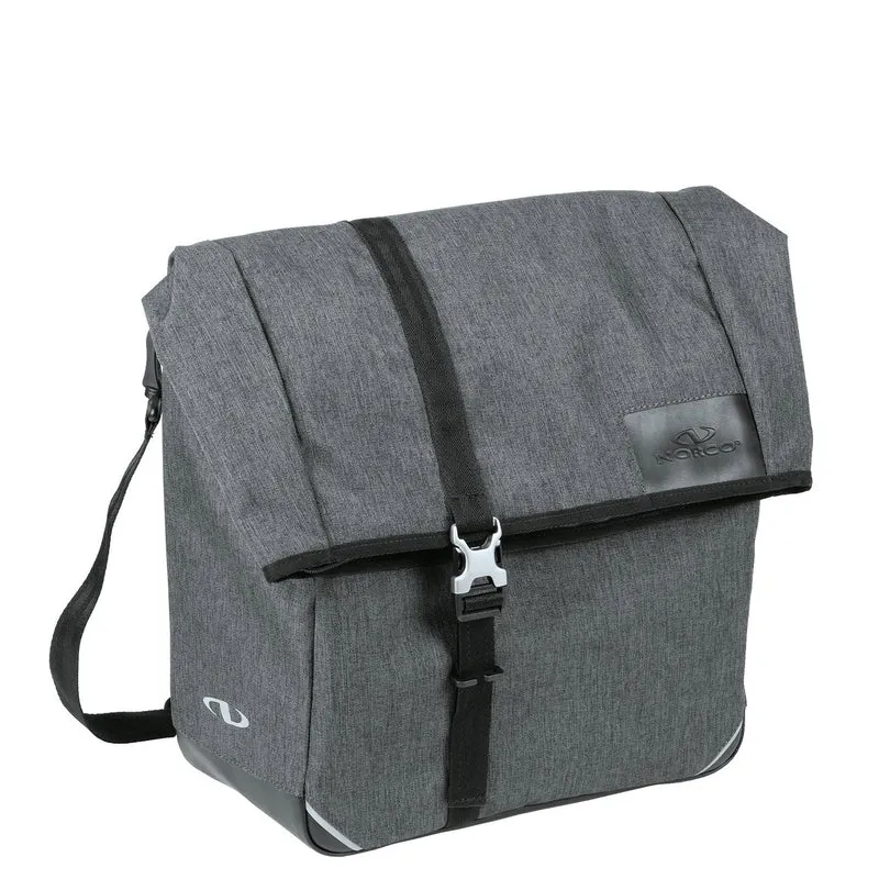 Norco Newbury City Klickfix Bolsa de mensajero / Bolsa trasera 37 cm (tweed grey)