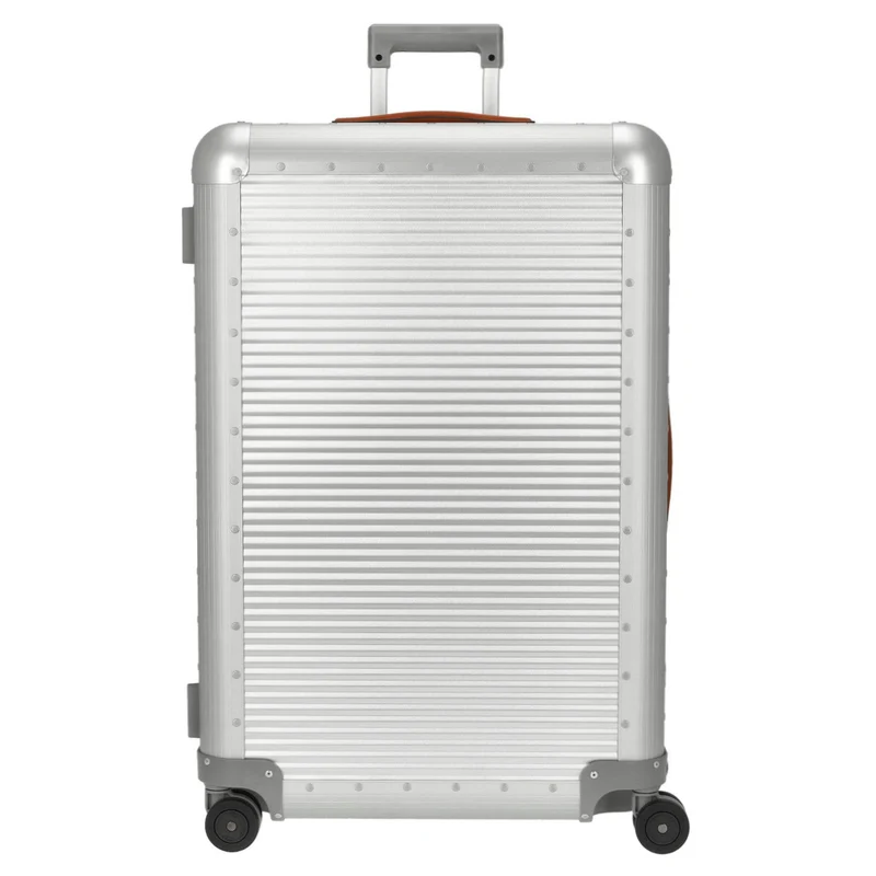 FPM Milano Bank aluminum Spinner 76 - Trolley de 4 ruedas 75 cm (moonlight silver)