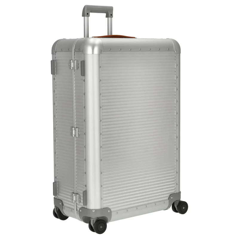 FPM Milano Bank aluminum Spinner 76 - Trolley de 4 ruedas 75 cm (moonlight silver)