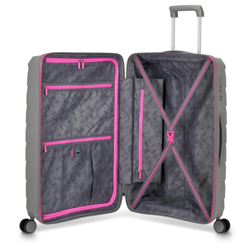 Roncato Skyline 2.0 Neon - Trolley de 4 ruedas M 70 cm (grey)