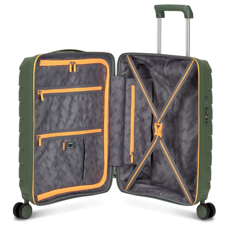Roncato Skyline 2.0 Neon - Trolley de cabina con 4 ruedas S 55 cm (military green)