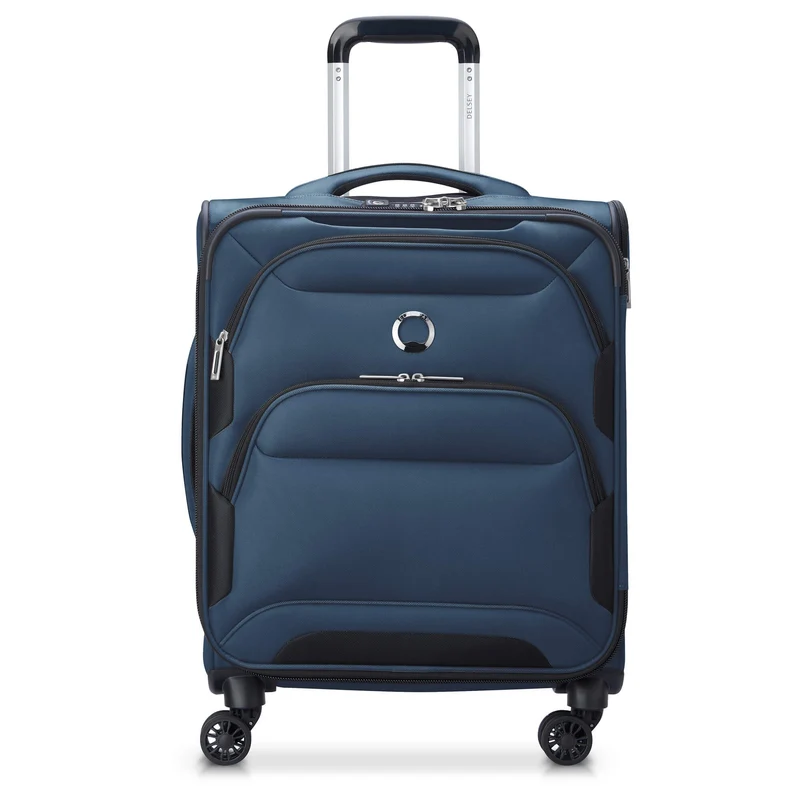 Delsey Paris Sky Max 2.0 Slim Line - Trolley de cabina con 4 ruedas 55 cm (blau)