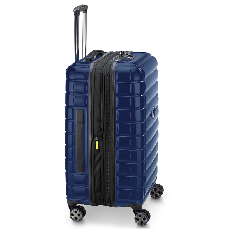 Delsey Paris Shadow 5.0 - Trolley de 4 ruedas ext. 66 cm (marineblau)
