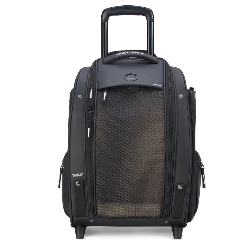 Delsey Paris Raspail - Trolley para mascotas con 2 ruedas 48 cm (schwarz)