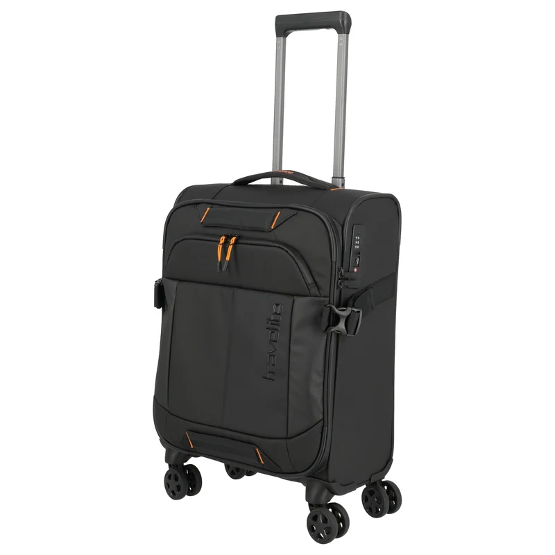 Travelite Briize - Trolley de cabina con 4 ruedas S 55 cm (schwarz)