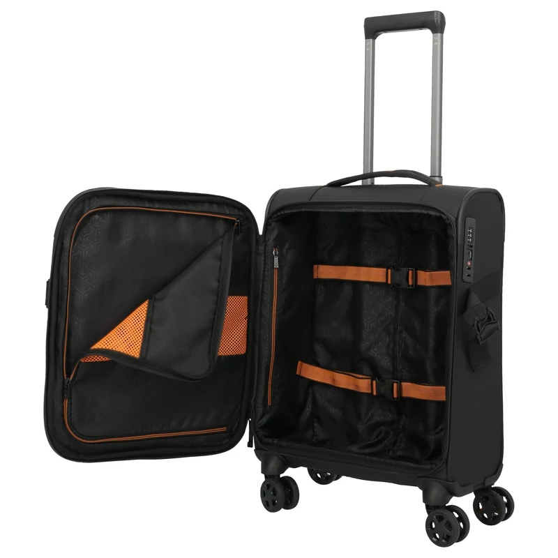 Travelite Briize - Trolley de cabina con 4 ruedas S 55 cm (schwarz)