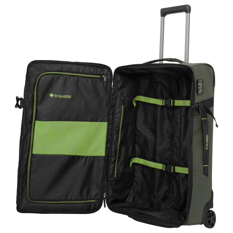 Travelite Briize - Set de bolsa de viaje con ruedas 2 piezas (khaki)