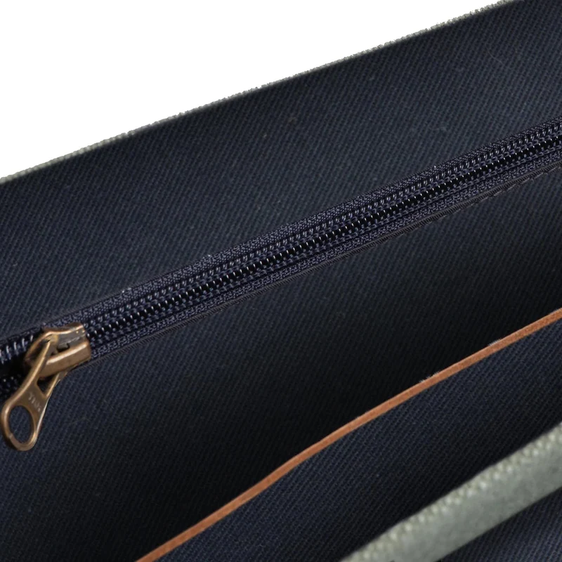 Buckle & Seam Times Canvas- Bolso mensajero 15.7" 36 cm (grün)