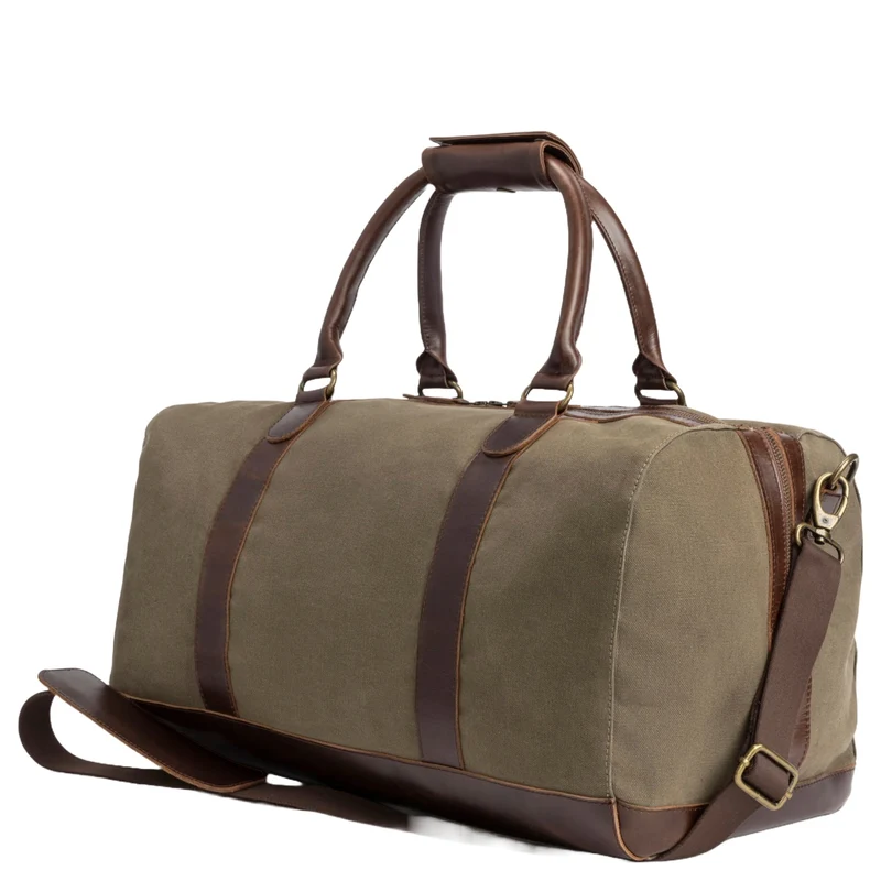 Buckle & Seam Willow Weekender - Bolsa de viaje 50 cm (royal green/brown)