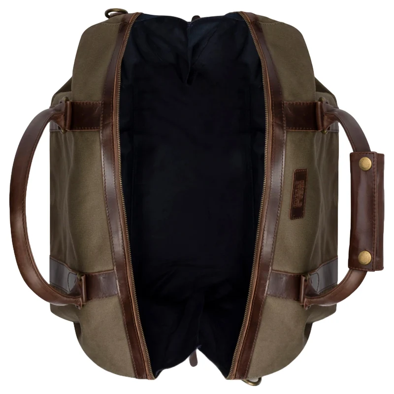 Buckle & Seam Willow Weekender - Bolsa de viaje 50 cm (royal green/brown)