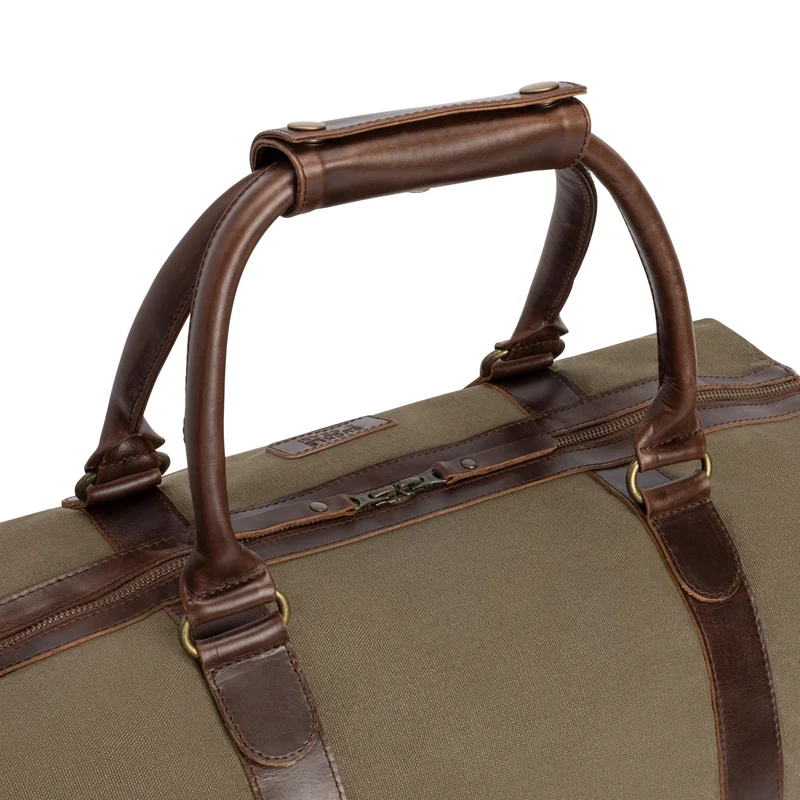 Buckle & Seam Willow Weekender - Bolsa de viaje 50 cm (royal green/brown)