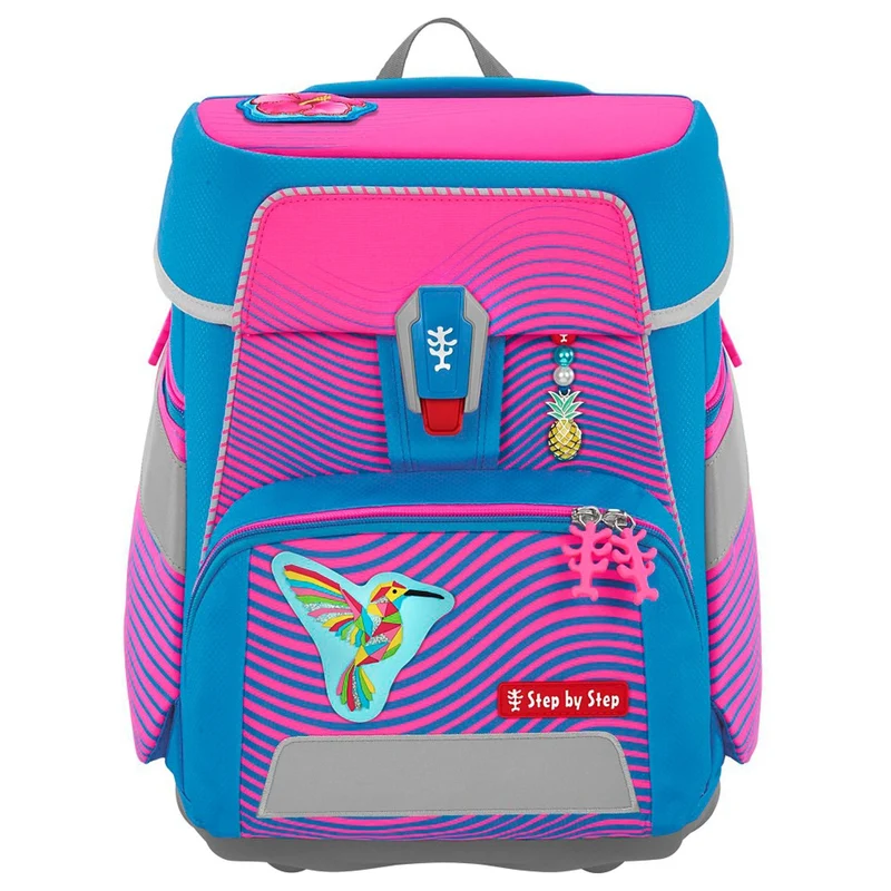 Step by Step Space NEON Set de mochila escolar 5 tlg. (Kolibri Kaja)