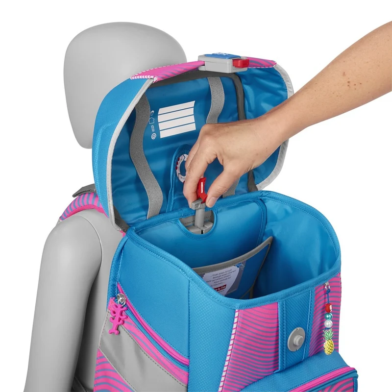Step by Step Space NEON Set de mochila escolar 5 tlg. (Kolibri Kaja)