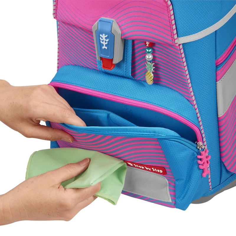 Step by Step Space NEON Set de mochila escolar 5 tlg. (Kolibri Kaja)