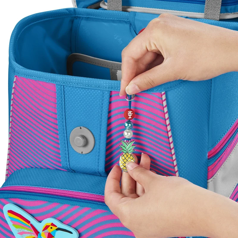 Step by Step Space NEON Set de mochila escolar 5 tlg. (Kolibri Kaja)