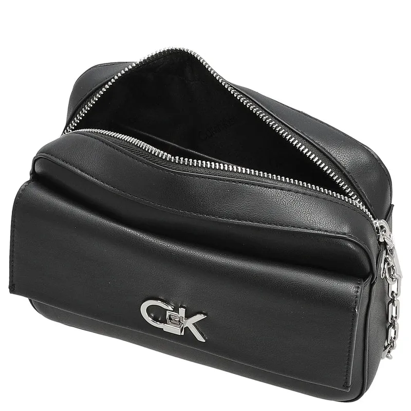 Calvin Klein CK Re-Lock - Bolso bandolera 22 cm (schwarz)