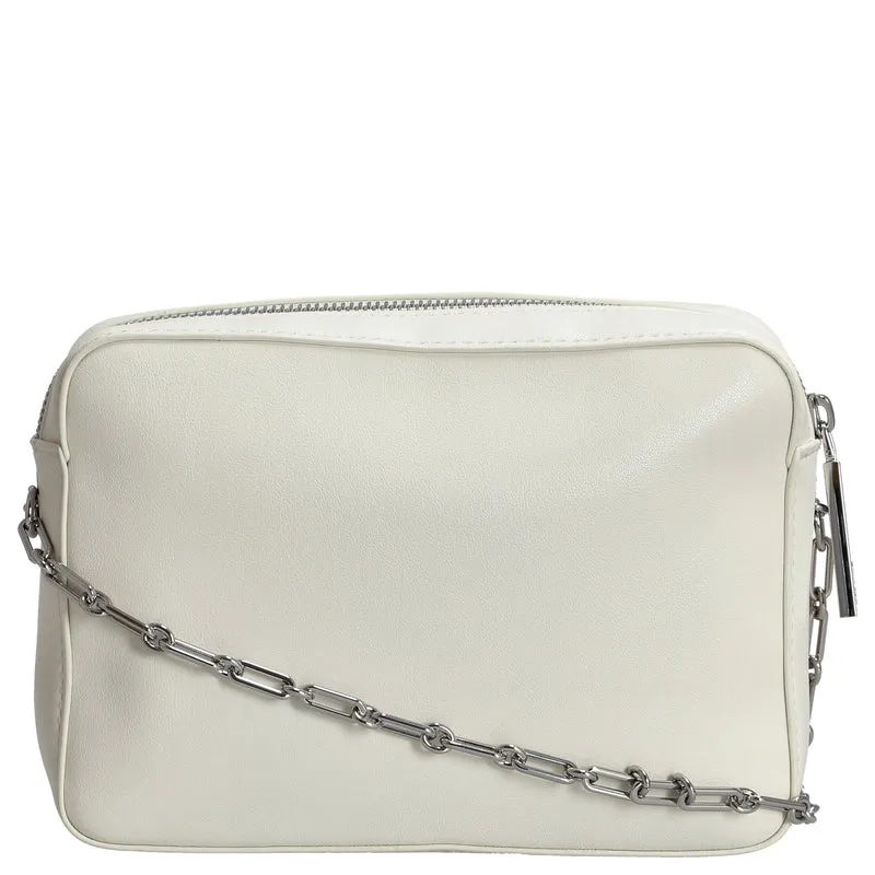 Calvin Klein CK Re-Lock - Bolso bandolera 22 cm (lily white)