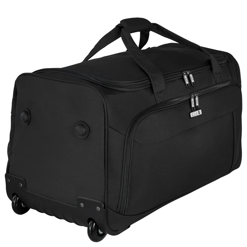 D&N Bags & More - Bolsa de viaje con 2 ruedas 65 cm (schwarz)