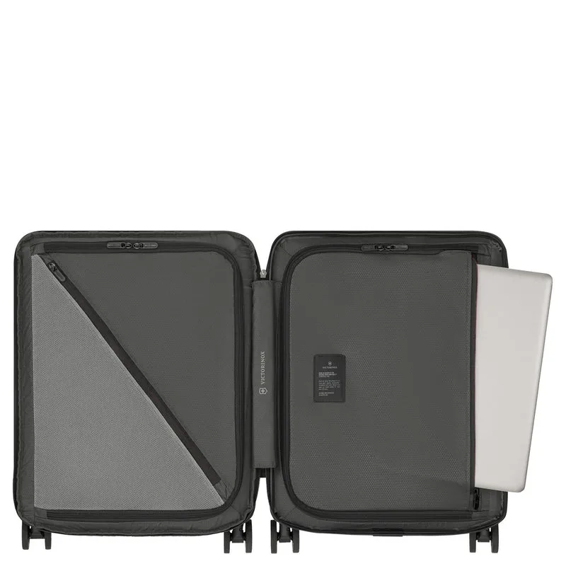 Victorinox Airox Advanced Global Carry On - Trolley de cabina con 4 ruedas 55 cm expandible (black)