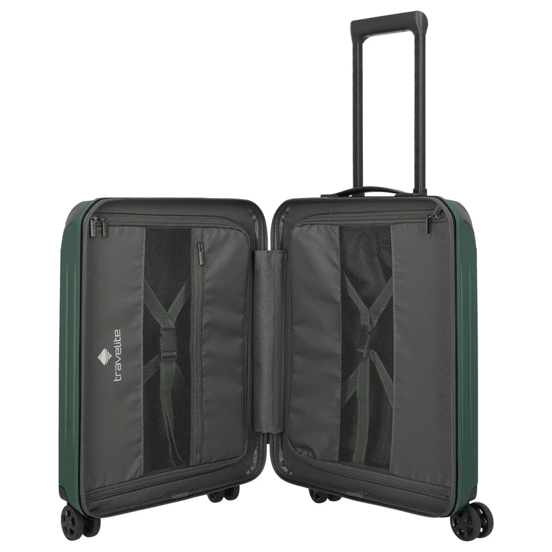 Travelite Dynamiic - Trolley de cabina con 4 ruedas S 55 cm (grün)