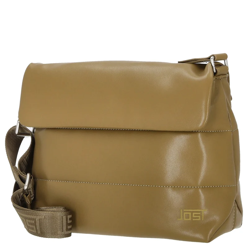 Jost Kaarina - Bolso bandolera 27 cm (khaki)