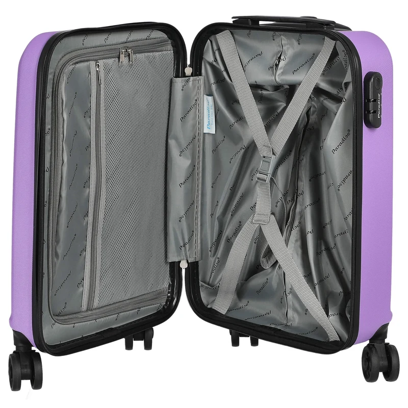 Paradise by CHECK.IN Havanna 2.0 - Trolley de cabina con 4 ruedas 55 cm (lila)