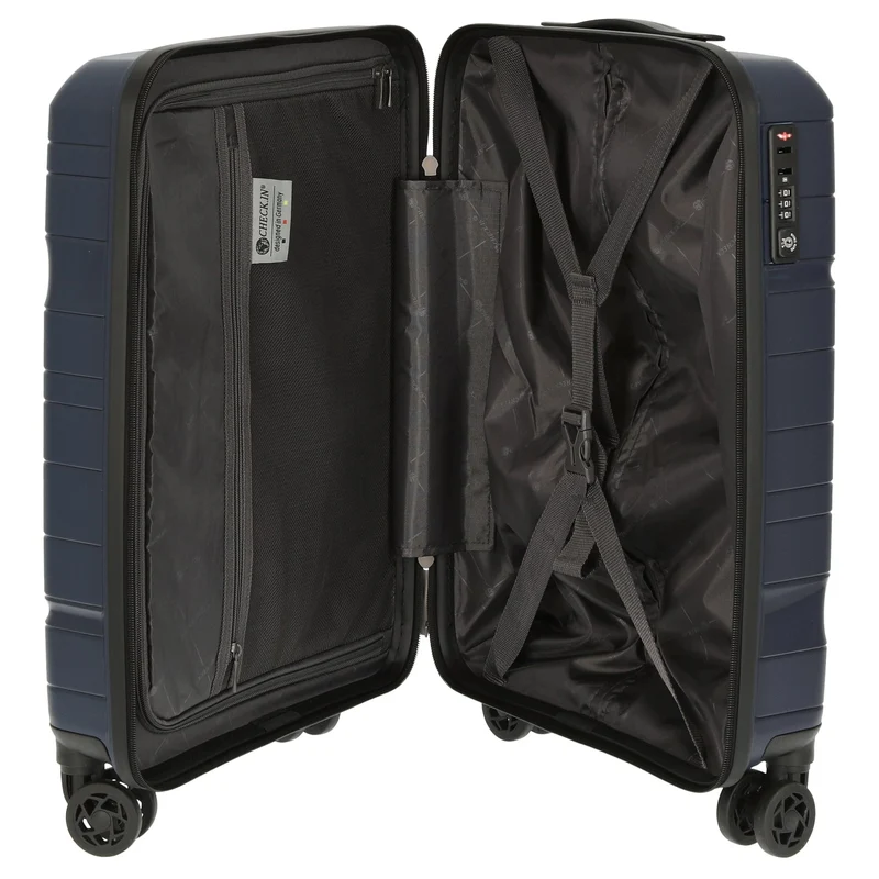 CHECK.IN Memphis - Trolley de cabina con 4 ruedas 55 cm (blau)