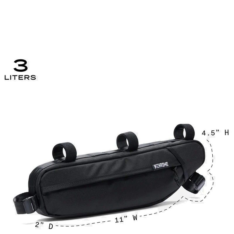 Chrome Holman Frame Bag - Bolsa de cuadro S/M 27.9 cm (black)