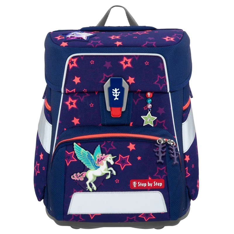 Step by Step Space Shine - Set de mochila escolar 5tlg. (Pegasus Night Nuala)