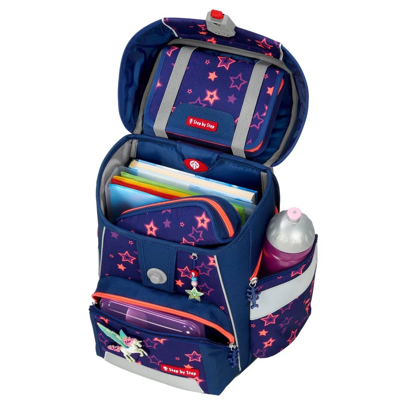 Step by Step Space Shine - Set de mochila escolar 5tlg. (Pegasus Night Nuala)