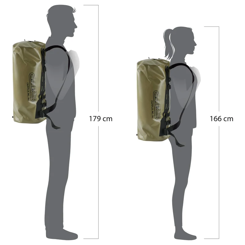Ortlieb Duffle RC 49 - Bolsa de viaje/Mochila de viaje 61 cm (olive)