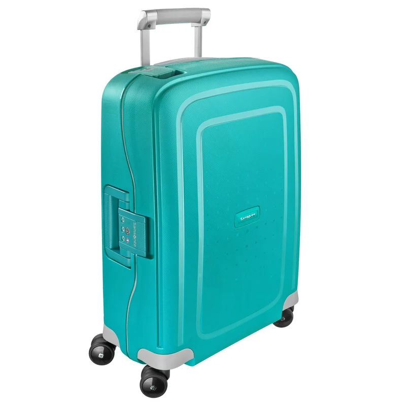 Samsonite S Cure Spinner - Trolley de cabina con 4 ruedas S 55 cm (aqua blue)