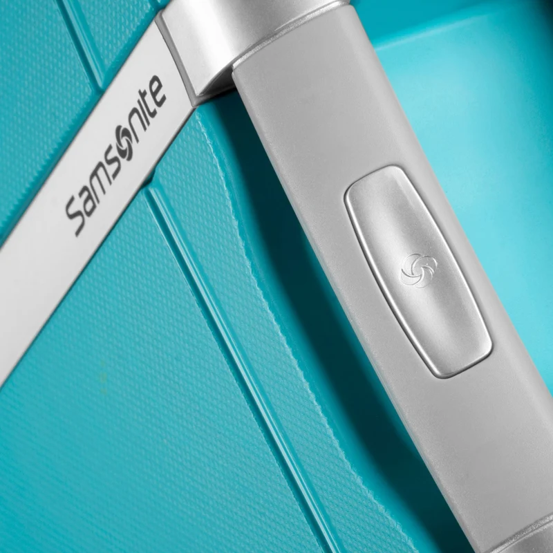 Samsonite S Cure Spinner - Trolley de cabina con 4 ruedas S 55 cm (aqua blue)