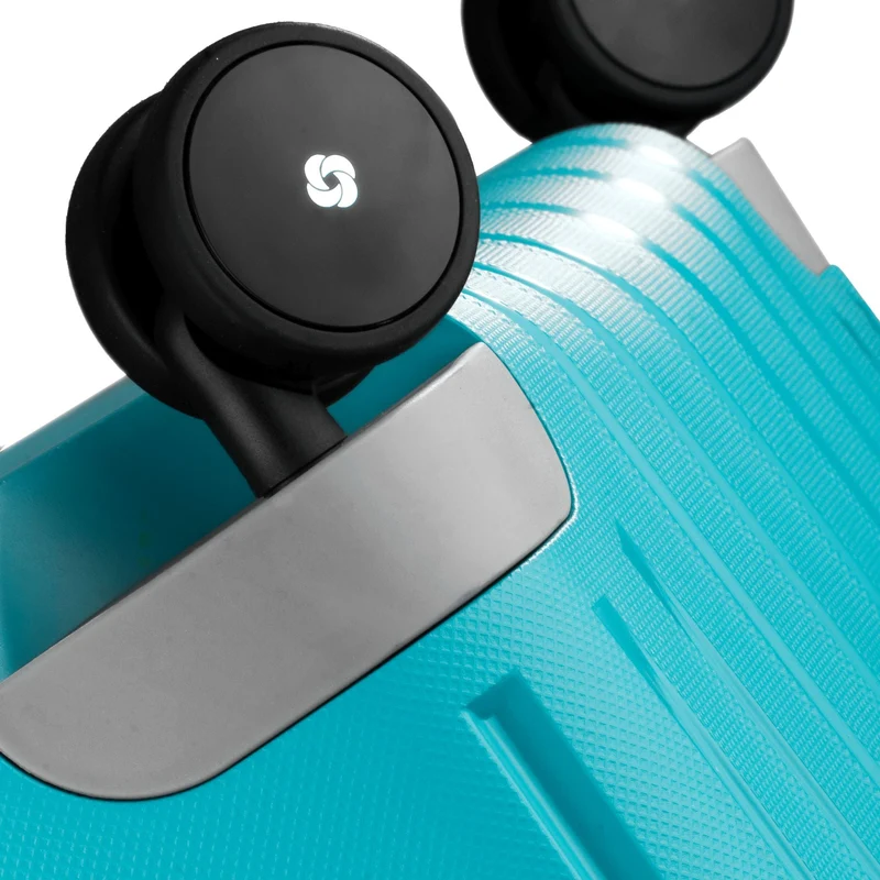 Samsonite S Cure Spinner - Trolley de cabina con 4 ruedas S 55 cm (aqua blue)