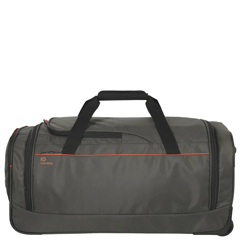 Travelite Crosslite - Bolsa de viaje con 2 ruedas 69 cm (oliv)