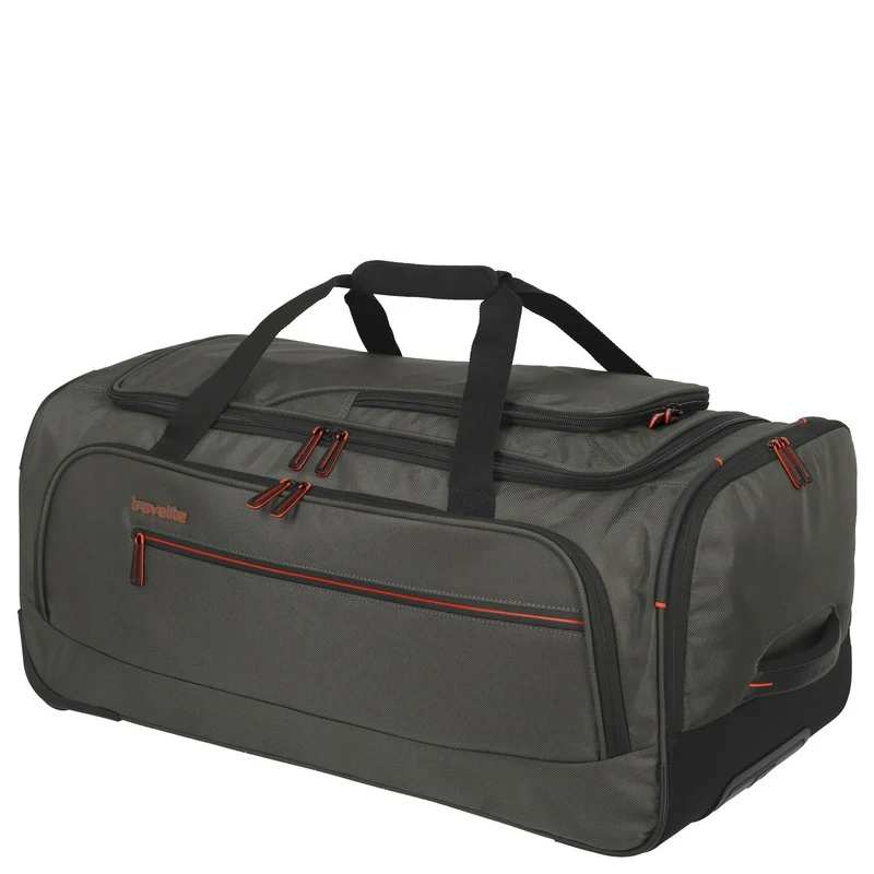 Travelite Crosslite - Bolsa de viaje con 2 ruedas 69 cm (oliv)