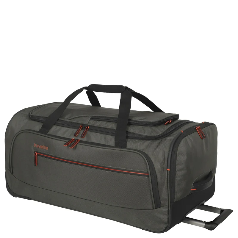 Travelite Crosslite - Bolsa de viaje con 2 ruedas 69 cm (oliv)