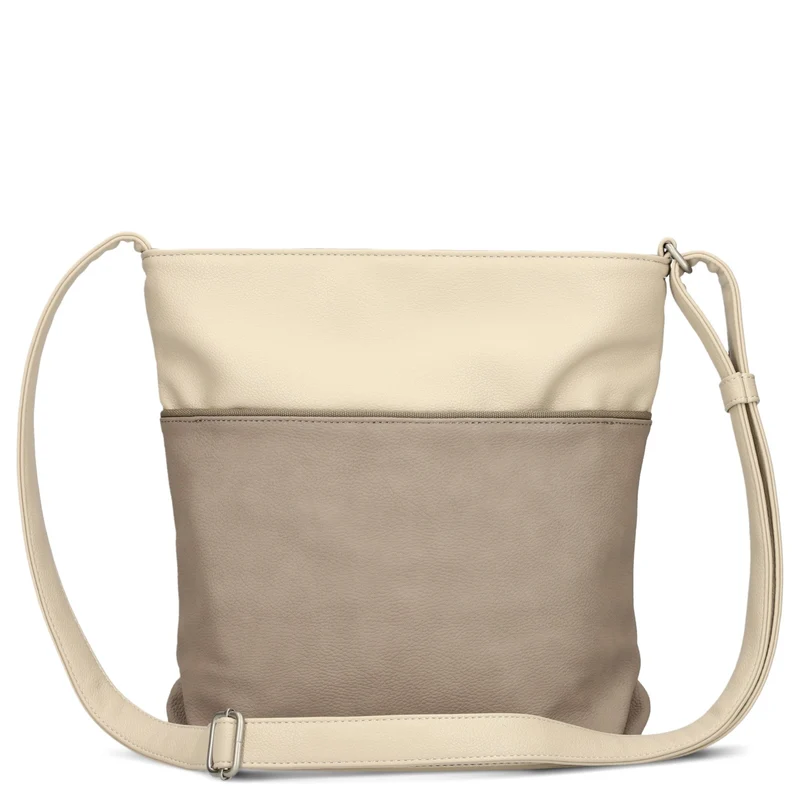 zwei Jana J10 - Bolso de hombro 29 cm (nubuk-cappuccino)