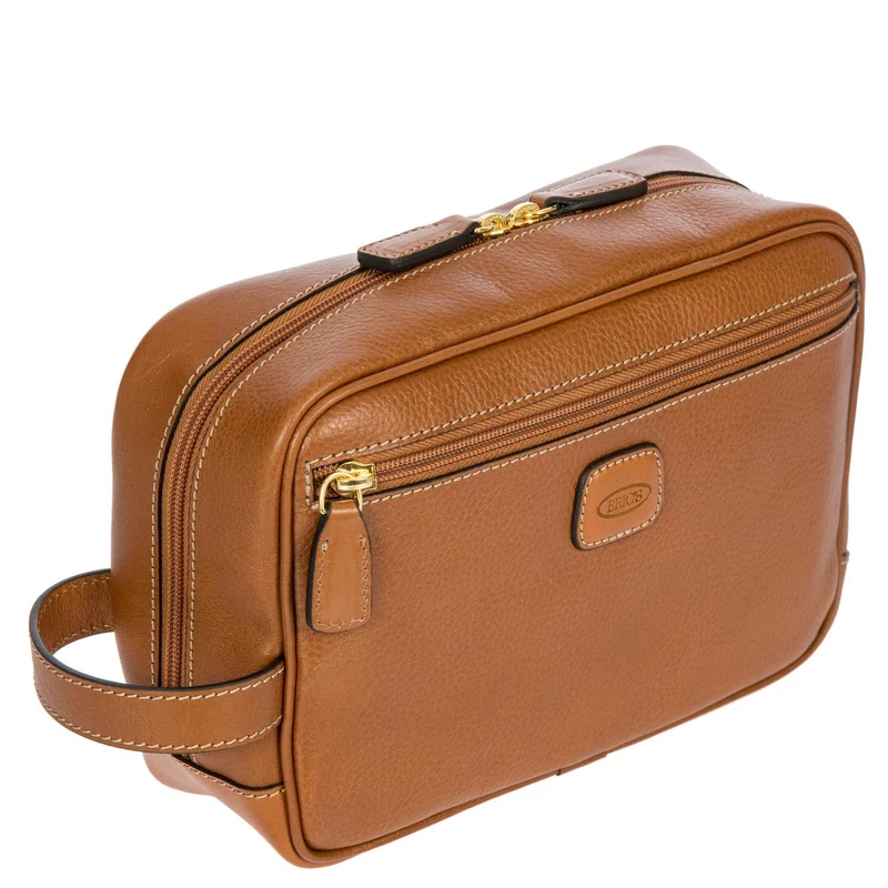 Brics Life Pelle - Neceser 25 cm (cognac)