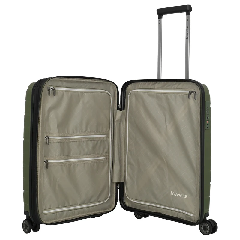 Travelite Air Base - Trolley de cabina S 55 cm expandible (olive)