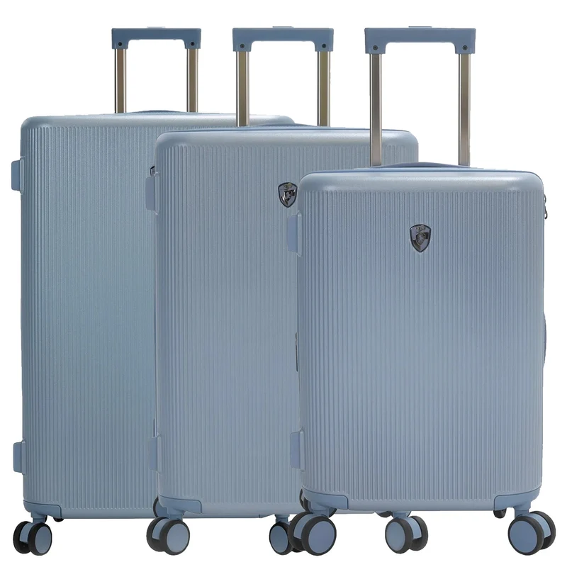 Heys Earth Tones - Set de trolley con 4 ruedas 3 piezas L/M/S erw. (glacier grey)