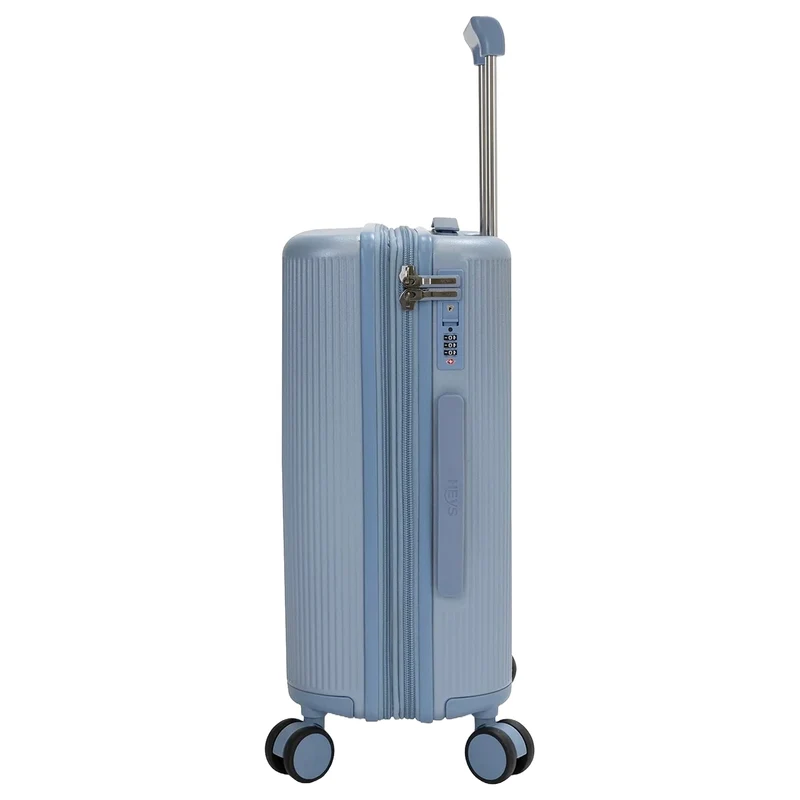 Heys Earth Tones - Trolley de cabina S 4 ruedas 53 cm expandible (glacier grey)